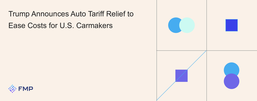 Trump Announces Auto Tariff Relief to Ease Costs for U.S. Carmakers
