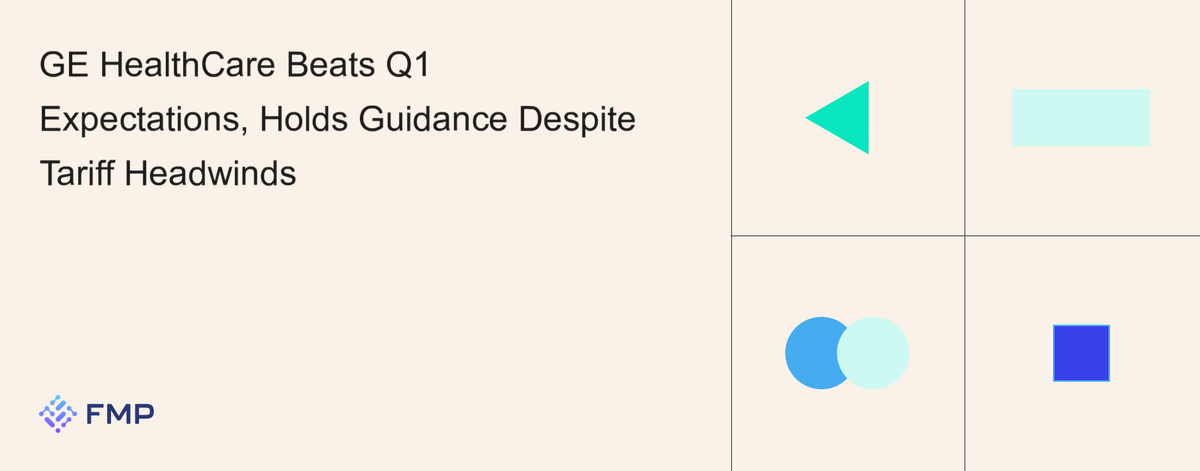 GE HealthCare Beats Q1 Expectations, Holds Guidance Despite Tariff Headwinds