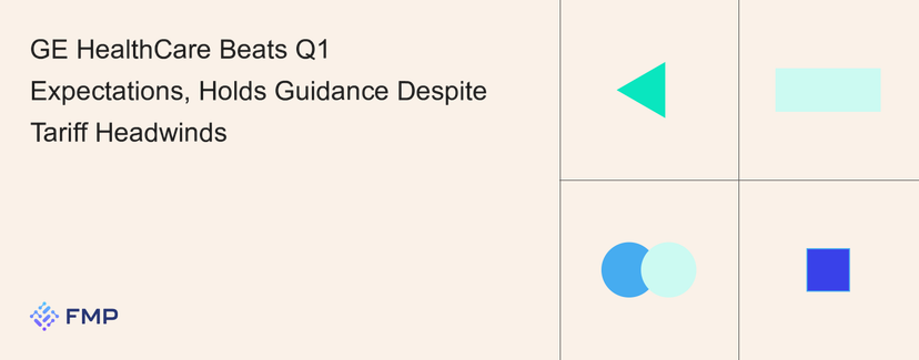 GE HealthCare Beats Q1 Expectations, Holds Guidance Despite Tariff Headwinds