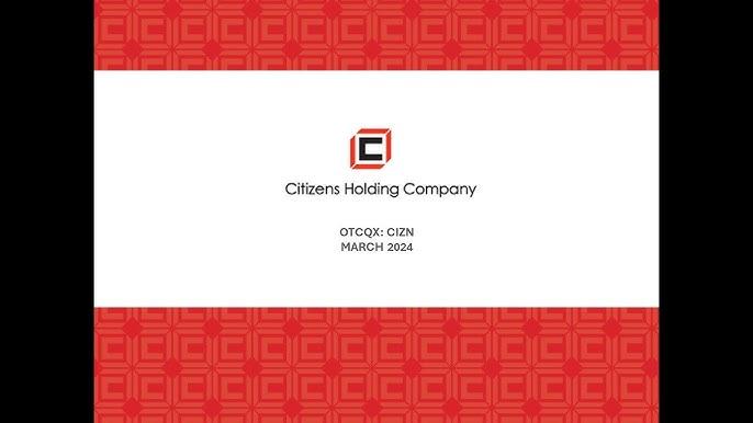 Citigroup Updates Rating for Citizens Holding Company (CIZN) to "Market Perform"