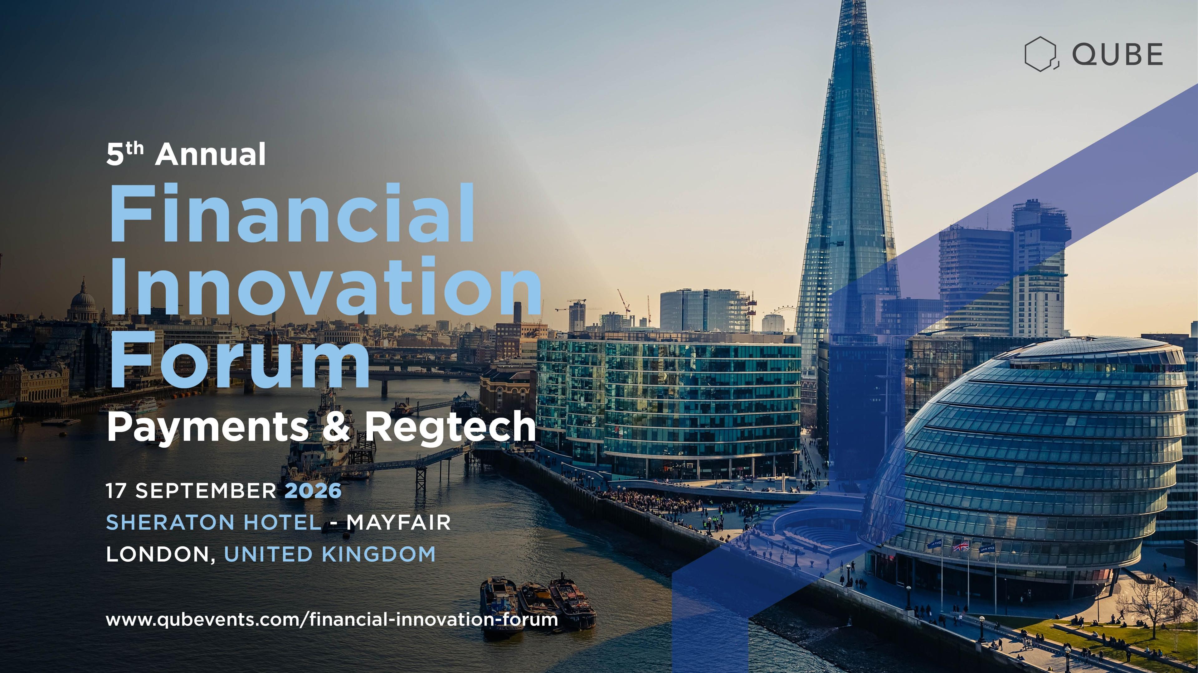 5th Financial Innovation Forum – Payments & RegTech