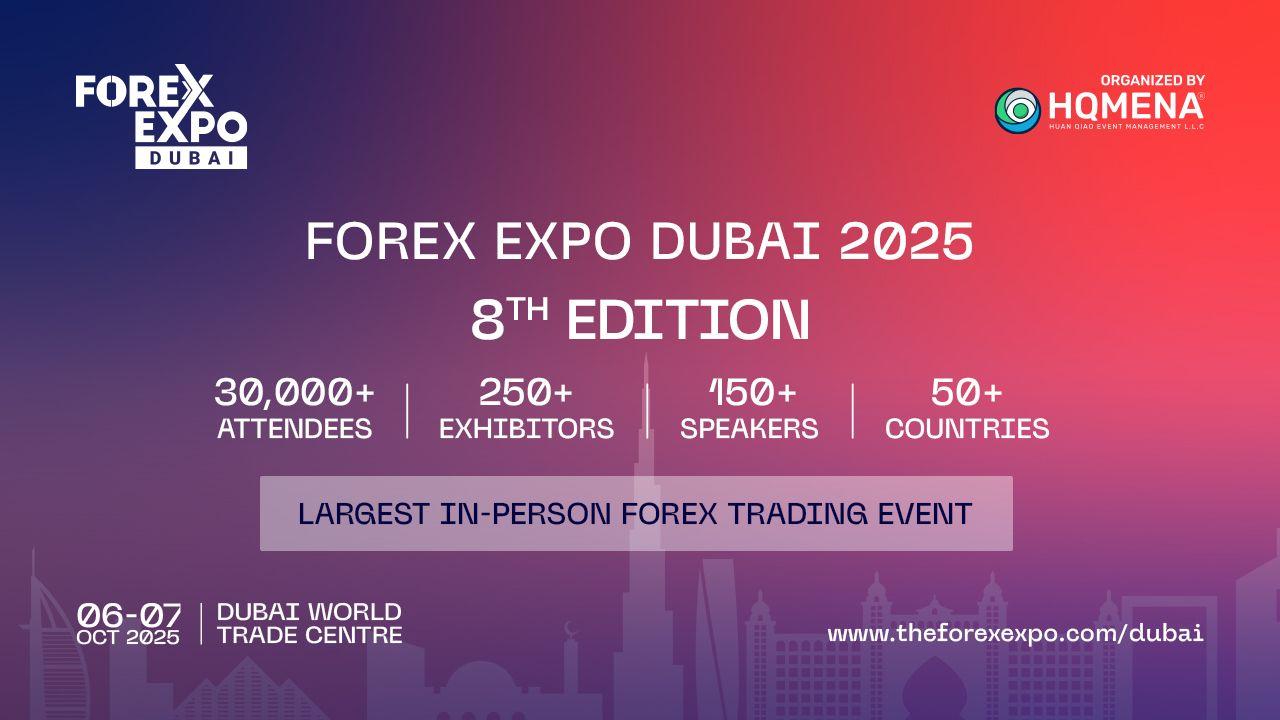 Forex Expo Dubai: The 8th Edition of the World’s Largest In-Person Forex Gathering Returns This October
