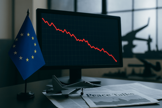 Europe’s Defense Stocks Slide on Peace-Plan Reports