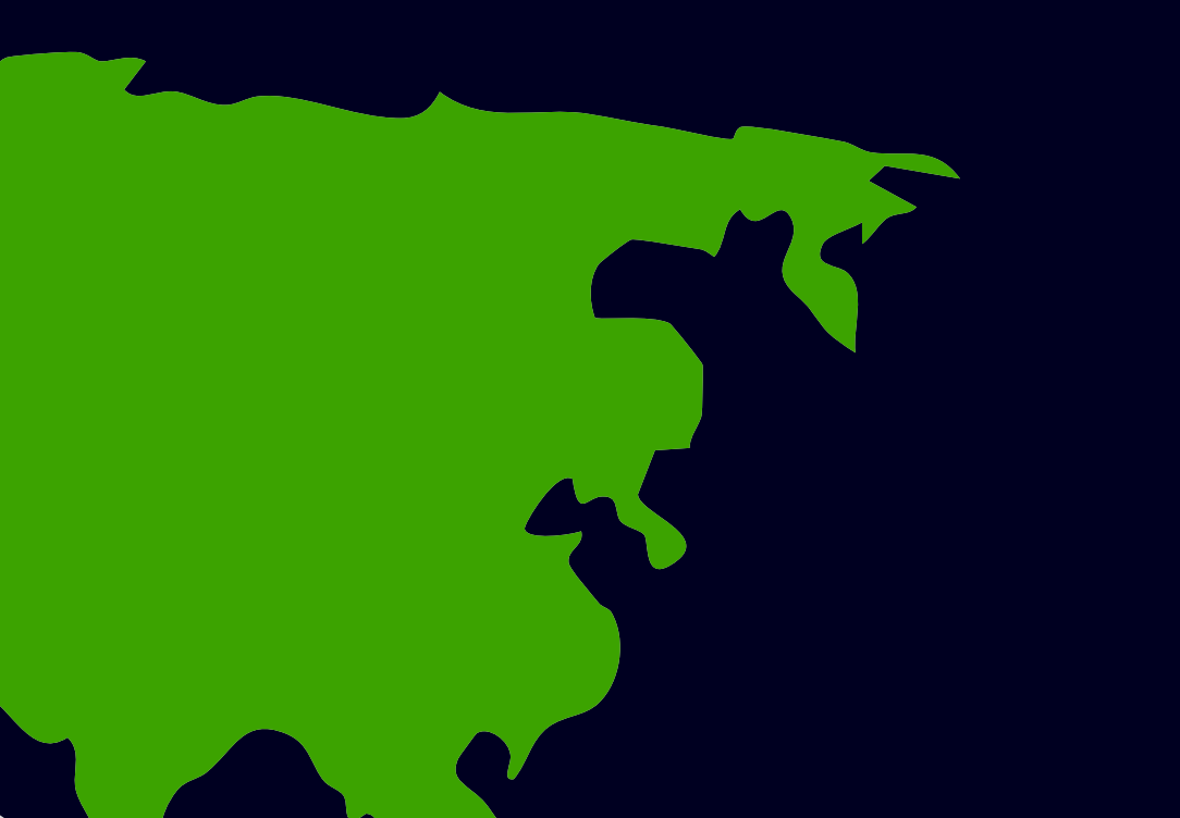 ASIA region map